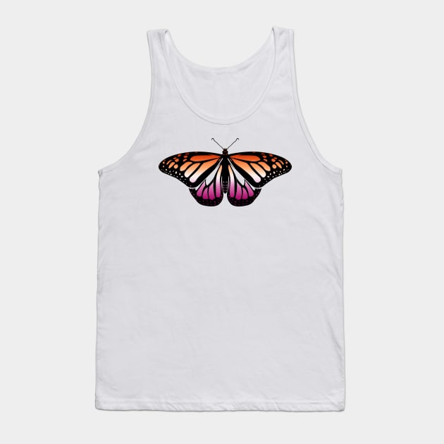 Lesbian Pride Butterfly Tank Top by brendalee